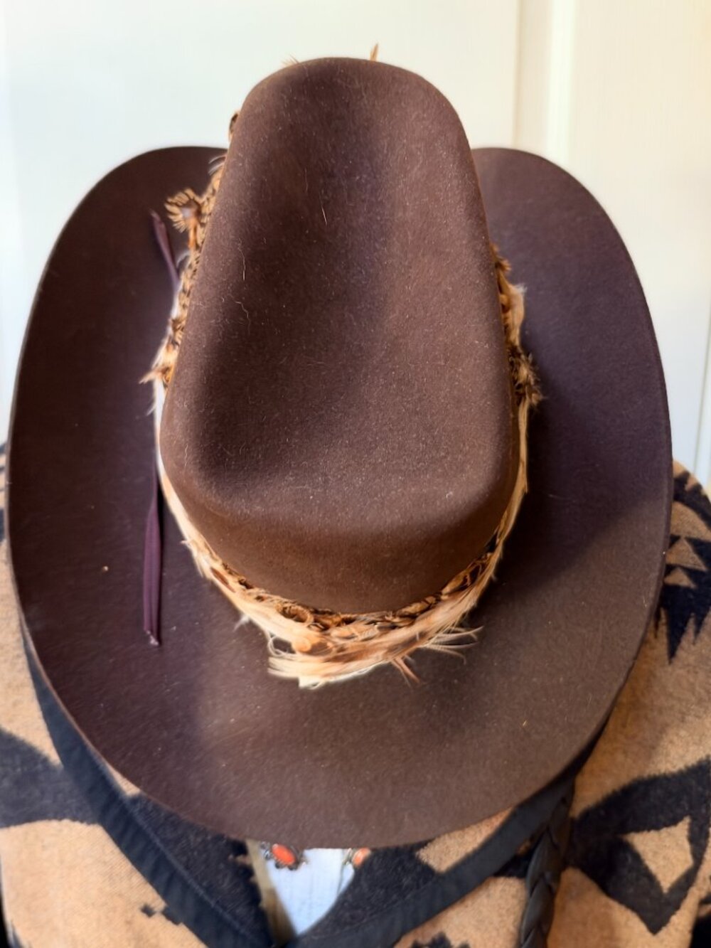Vintage Resistol "Tall Pine" Western Hat 7 - Picture 8 of 10
